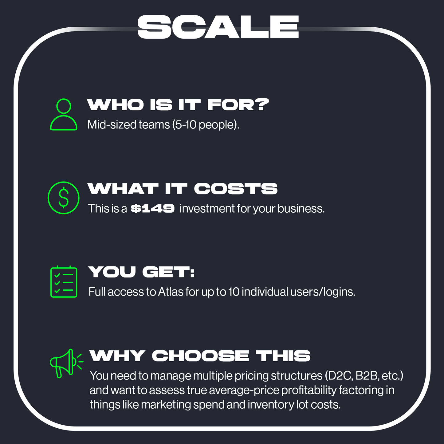 Scale License Key (10 Seats)