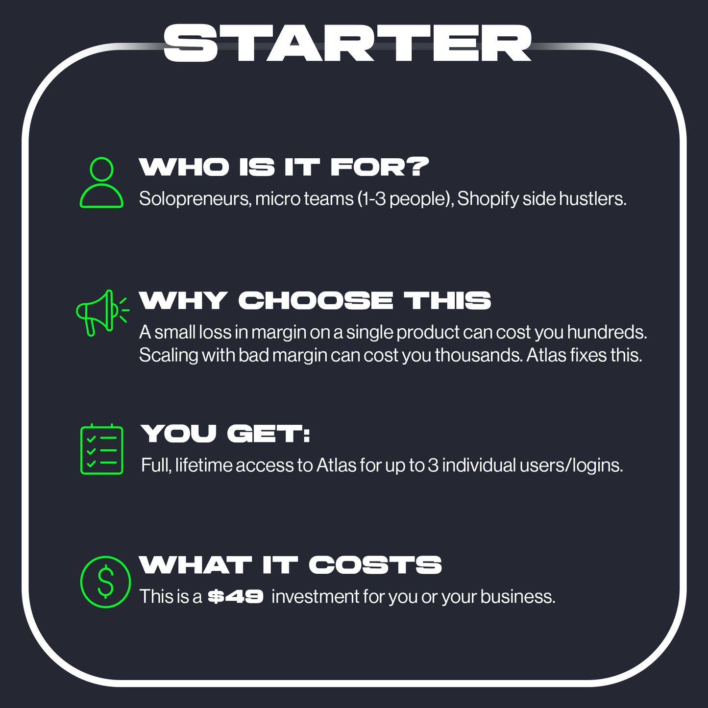 Starter License Key (3 Seats)